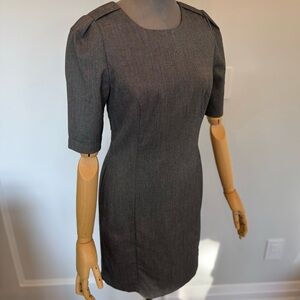 Vero Moda Women’s Charcoal Mini Dress, Size 38 (S/M)